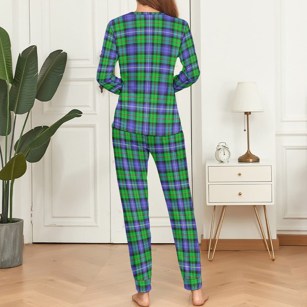 Clan Donnachaidh Hunting Tartan Women's Pajama Set