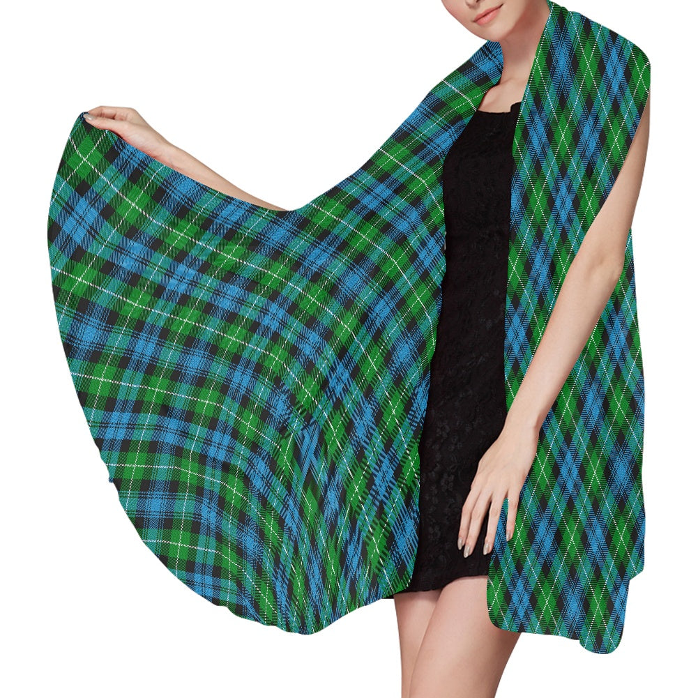 Clan Lamont Tartan Chiffon Scarf