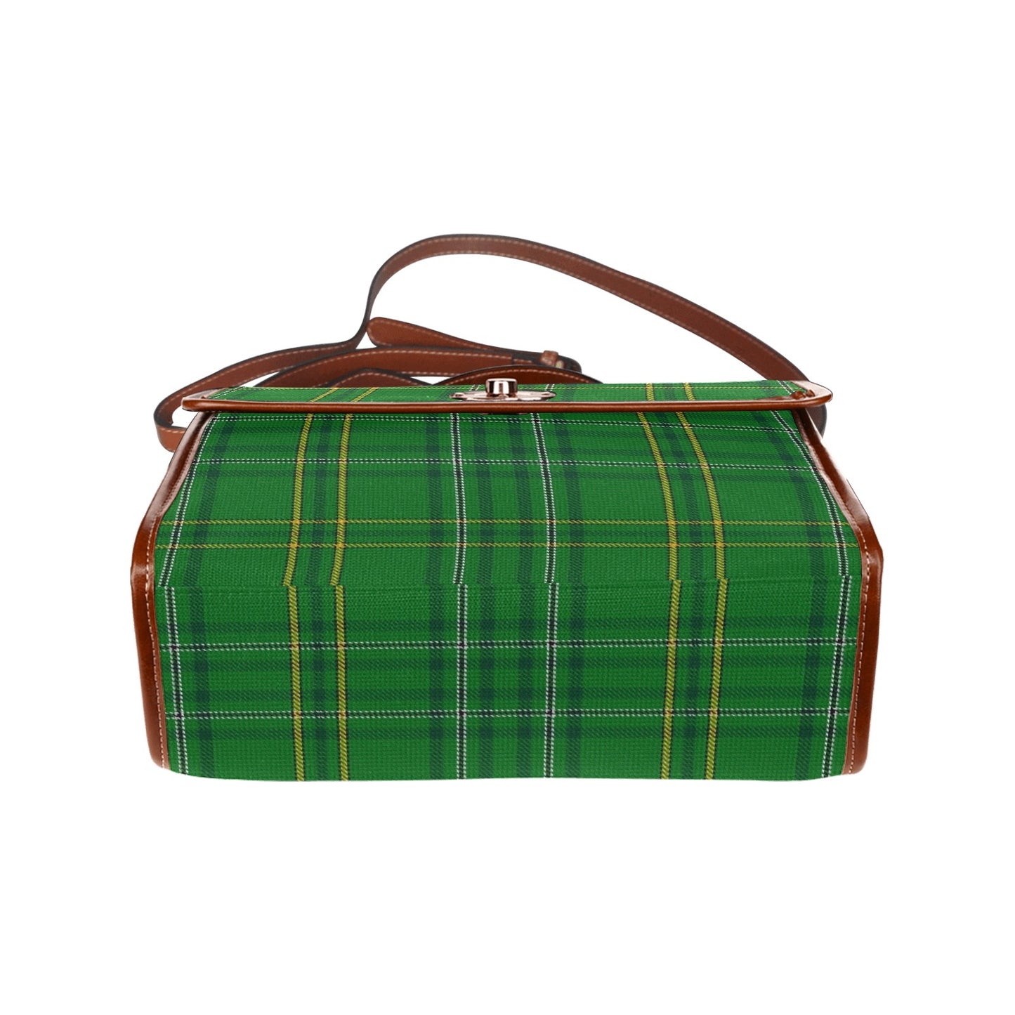 Irish County Wexford Tartan Canvas Handbag