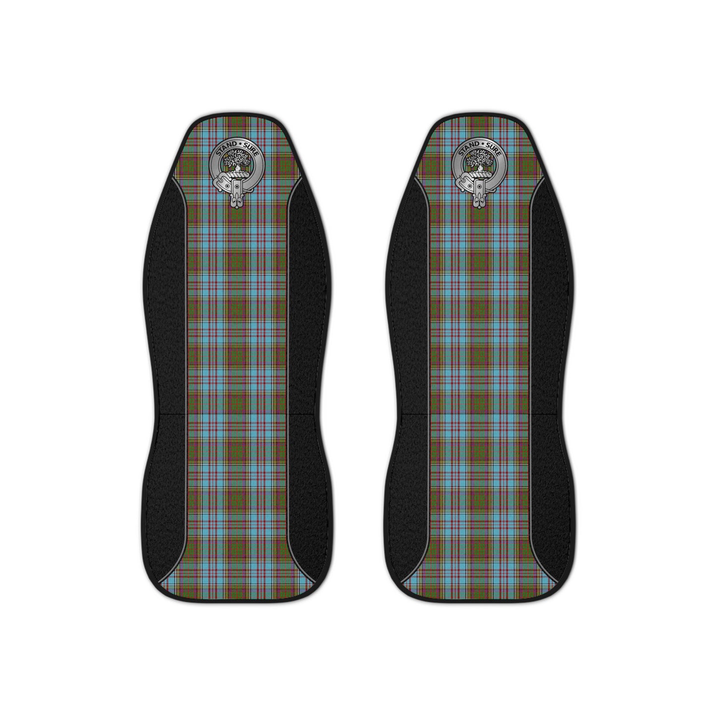 Clan Anderson Crest & Tartan Car Seat Covers