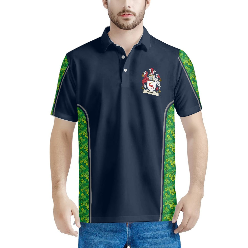 Irish Arms - McCarthy Shamrock - Polo Shirt