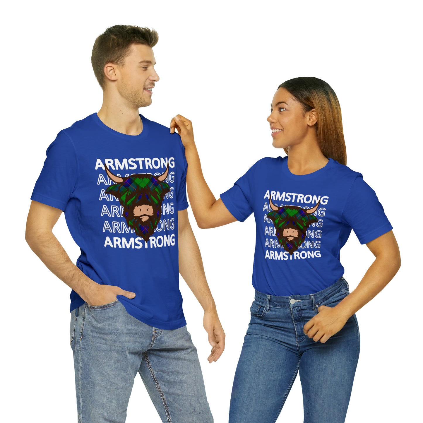 Clan Armstrong | Hairy Coo | Unisex T-Shirt