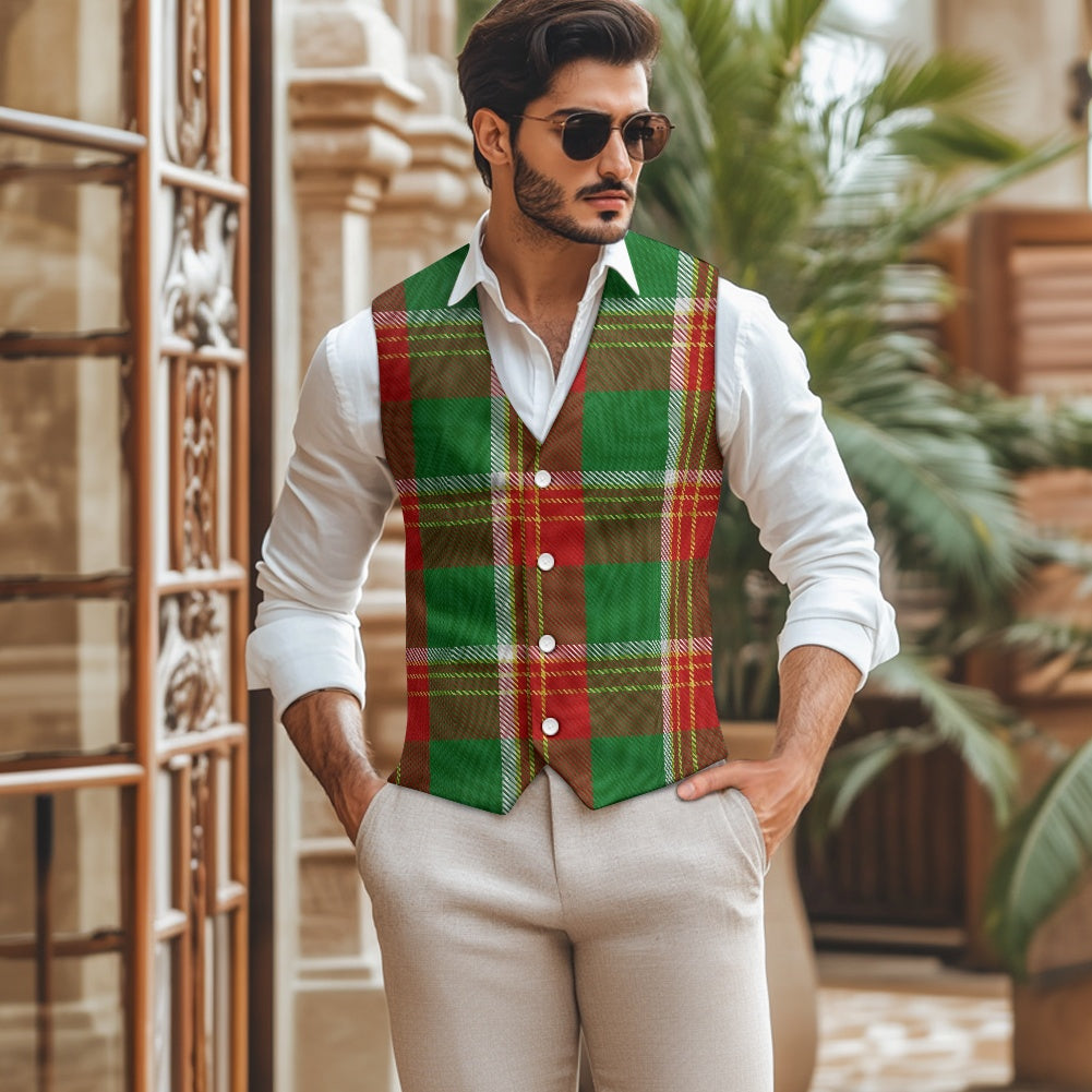 Clan Brisbane Tartan Suit vest jacket