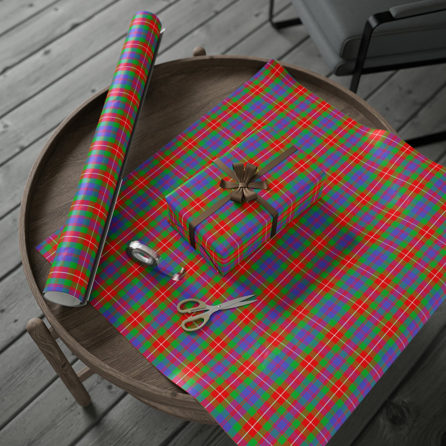 Clan Fraser Tartan Wrapping Papers