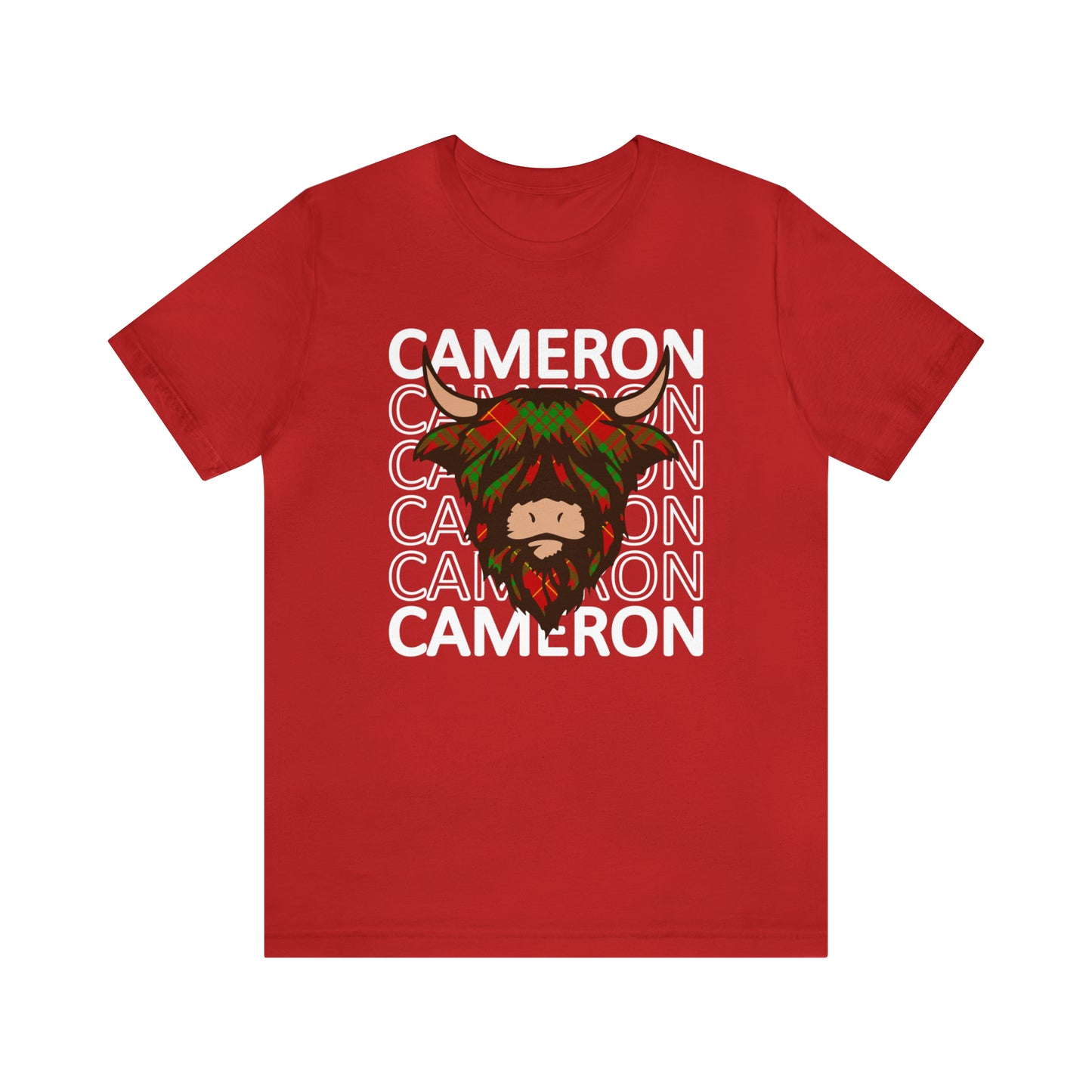 Clan Cameron | Hairy Coo | Unisex T-Shirt