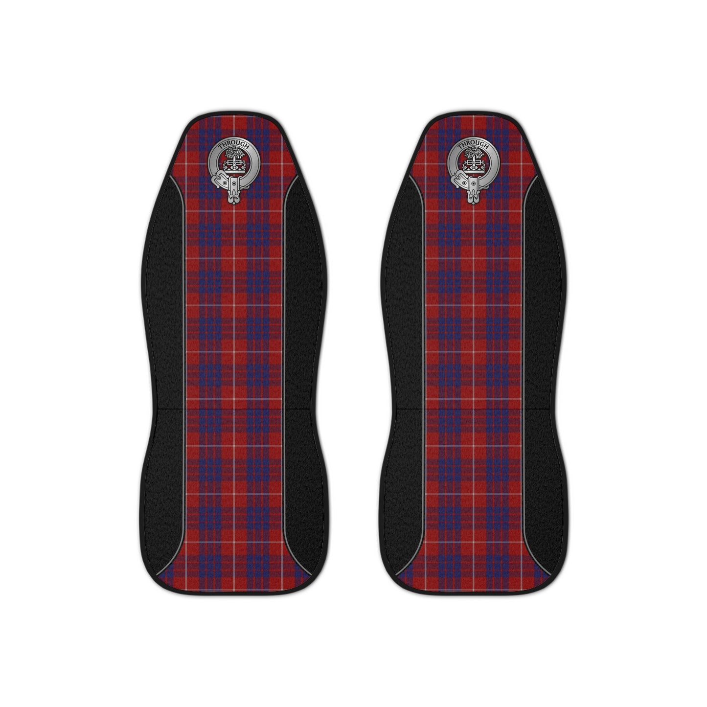 Clan Hamilton Crest & Tartan Car Seat Covers