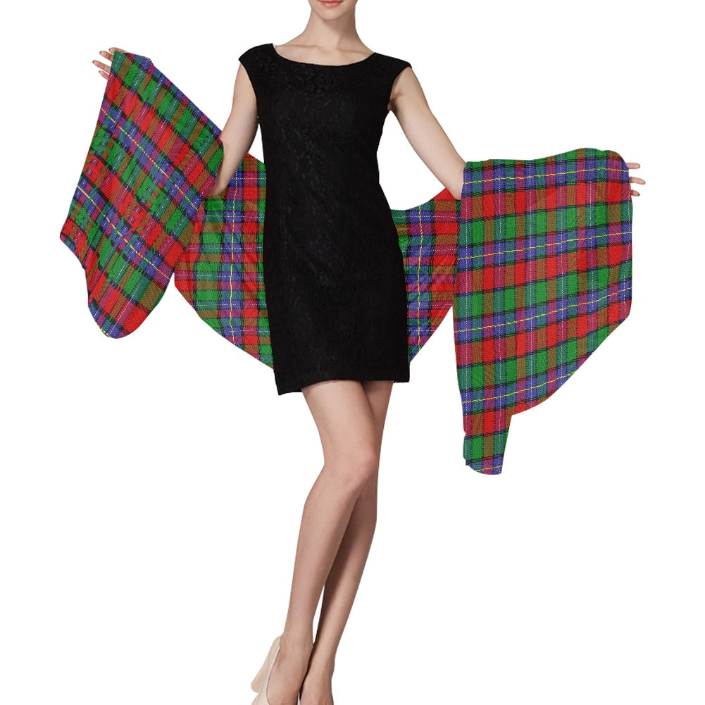 Clan Kilgour Tartan Chiffon Scarf