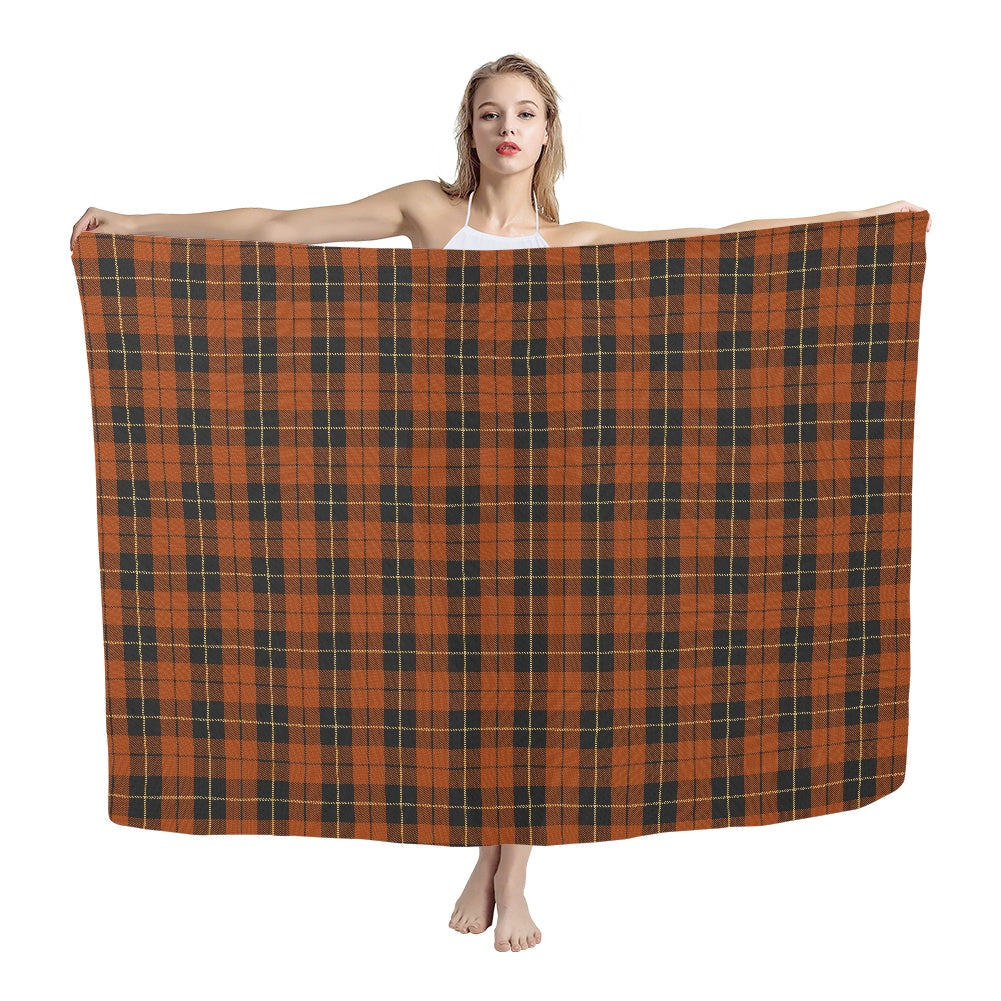 Clan Wallace Ancient Tartan Chiffon Scarf