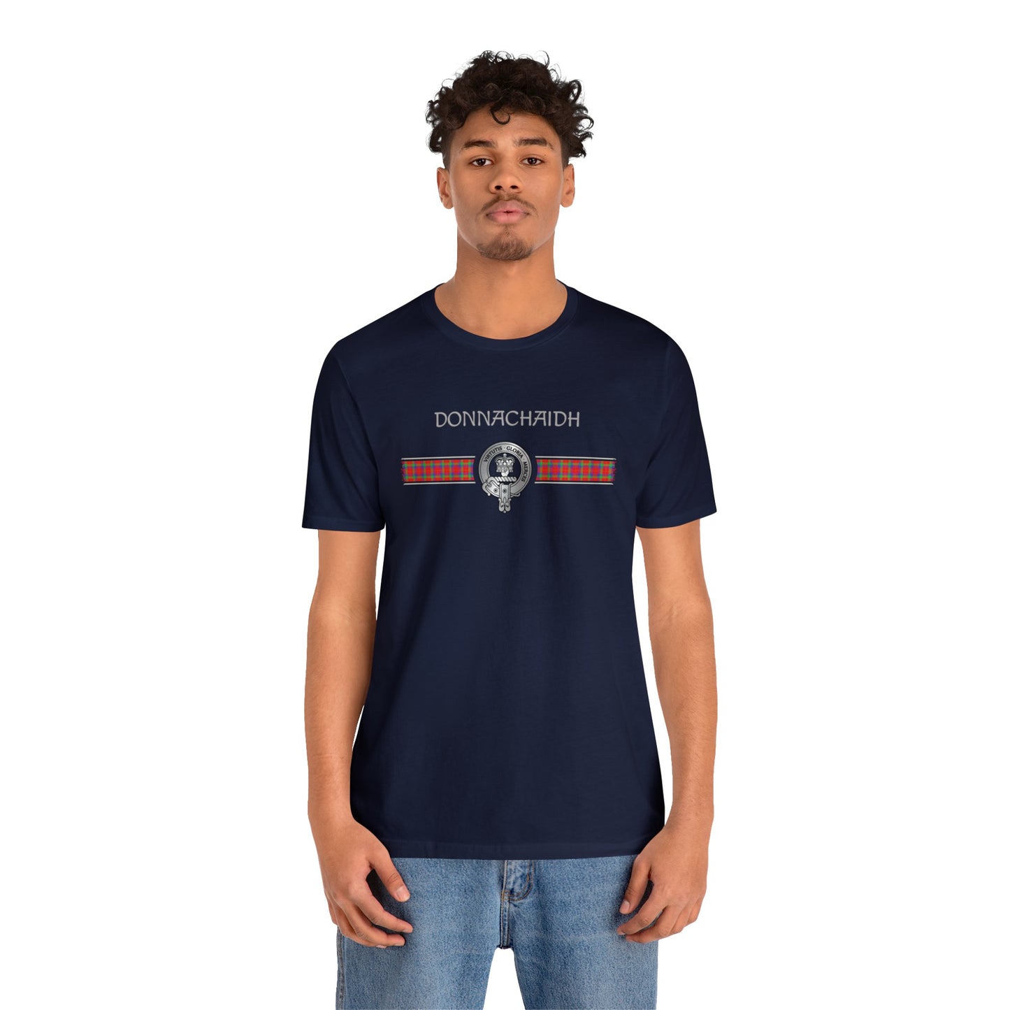 Clan Donnachaidh Crest & Tartan | Unisex T-Shirt