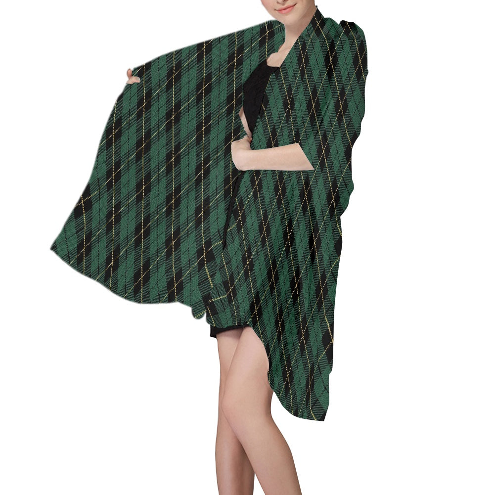 Clan Wallace Hunting Ancient Tartan Chiffon Scarf