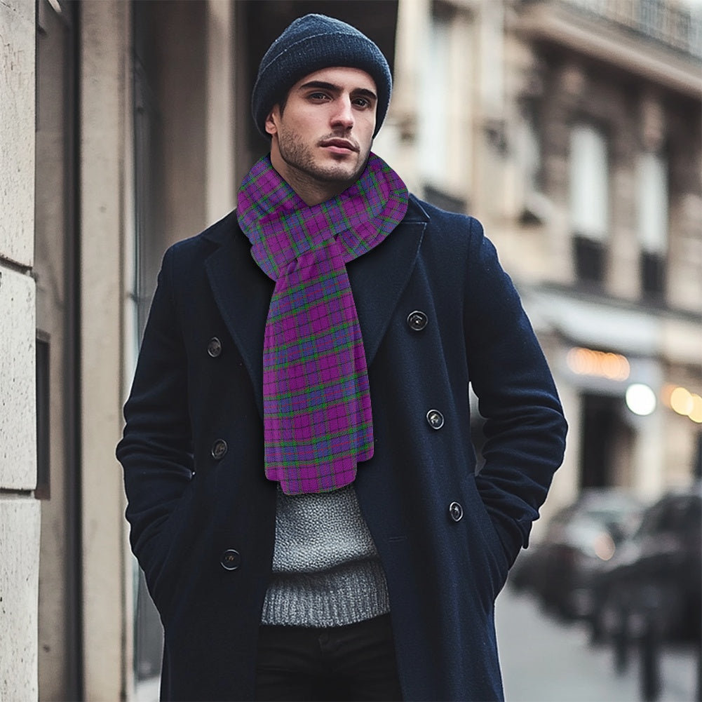 Clan Wardlaw Tartan Fluffy scarf