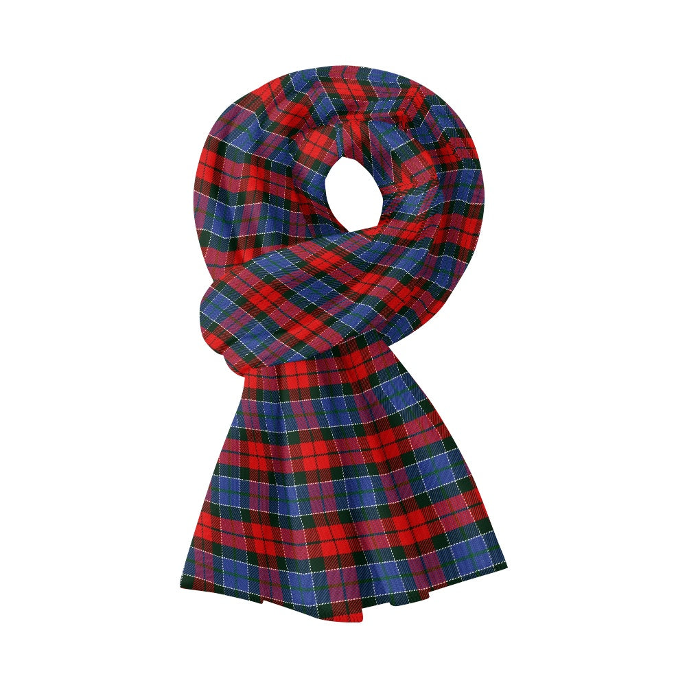 Clan Paterson Red Tartan Fluffy scarf