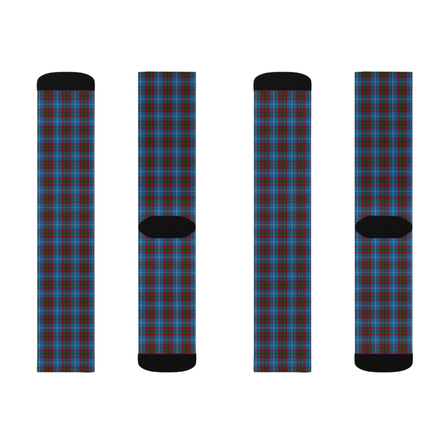 Clan Newton Tartan Socks