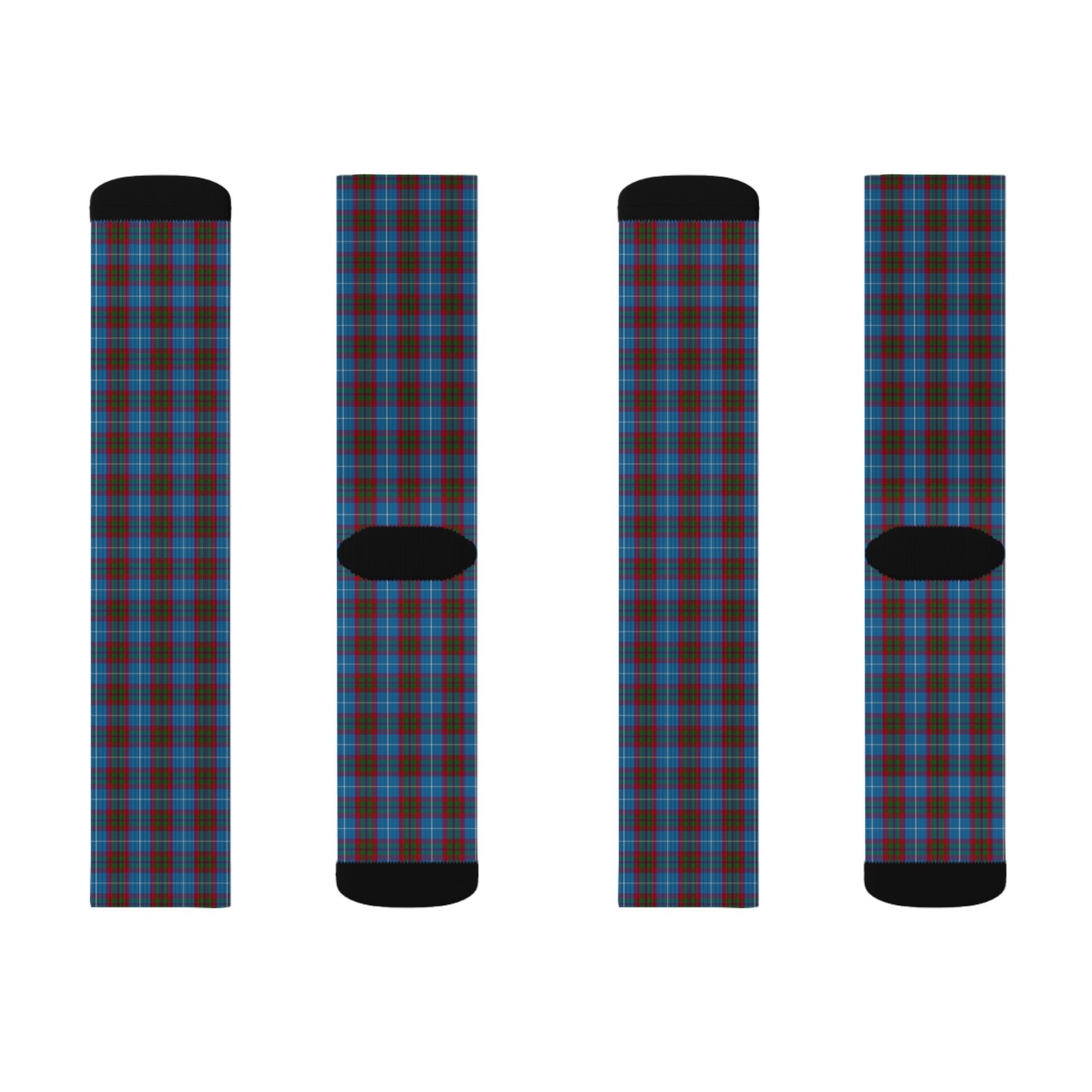 Clan Newton Tartan Socks