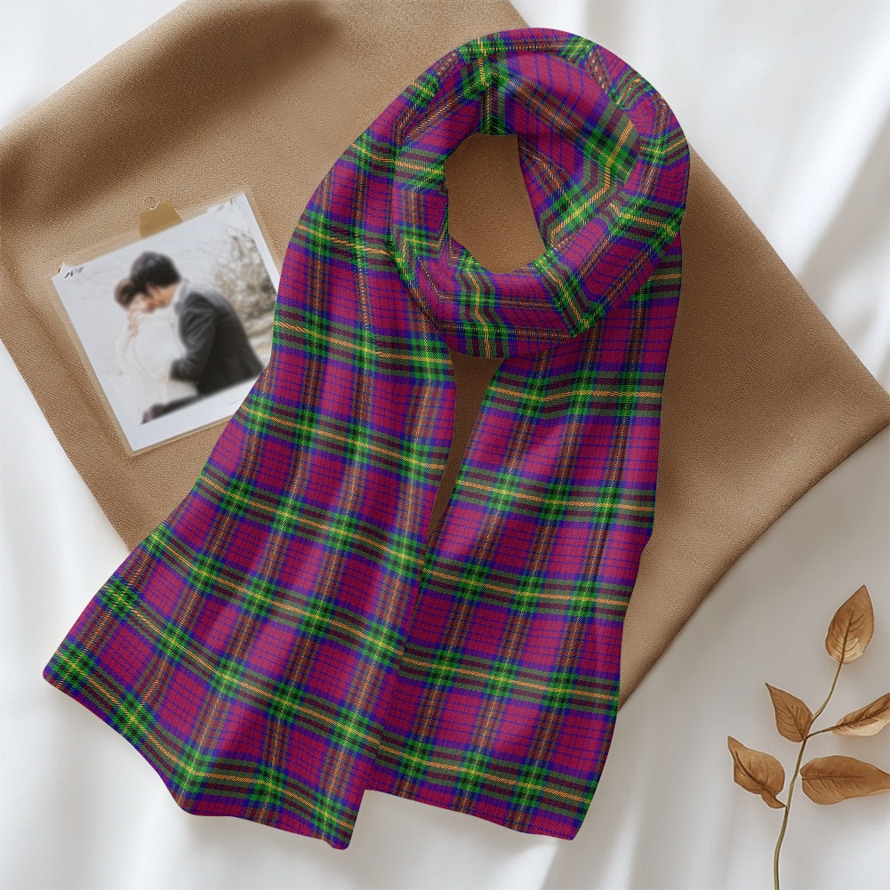 Clan MacGaugh Tartan Fluffy scarf