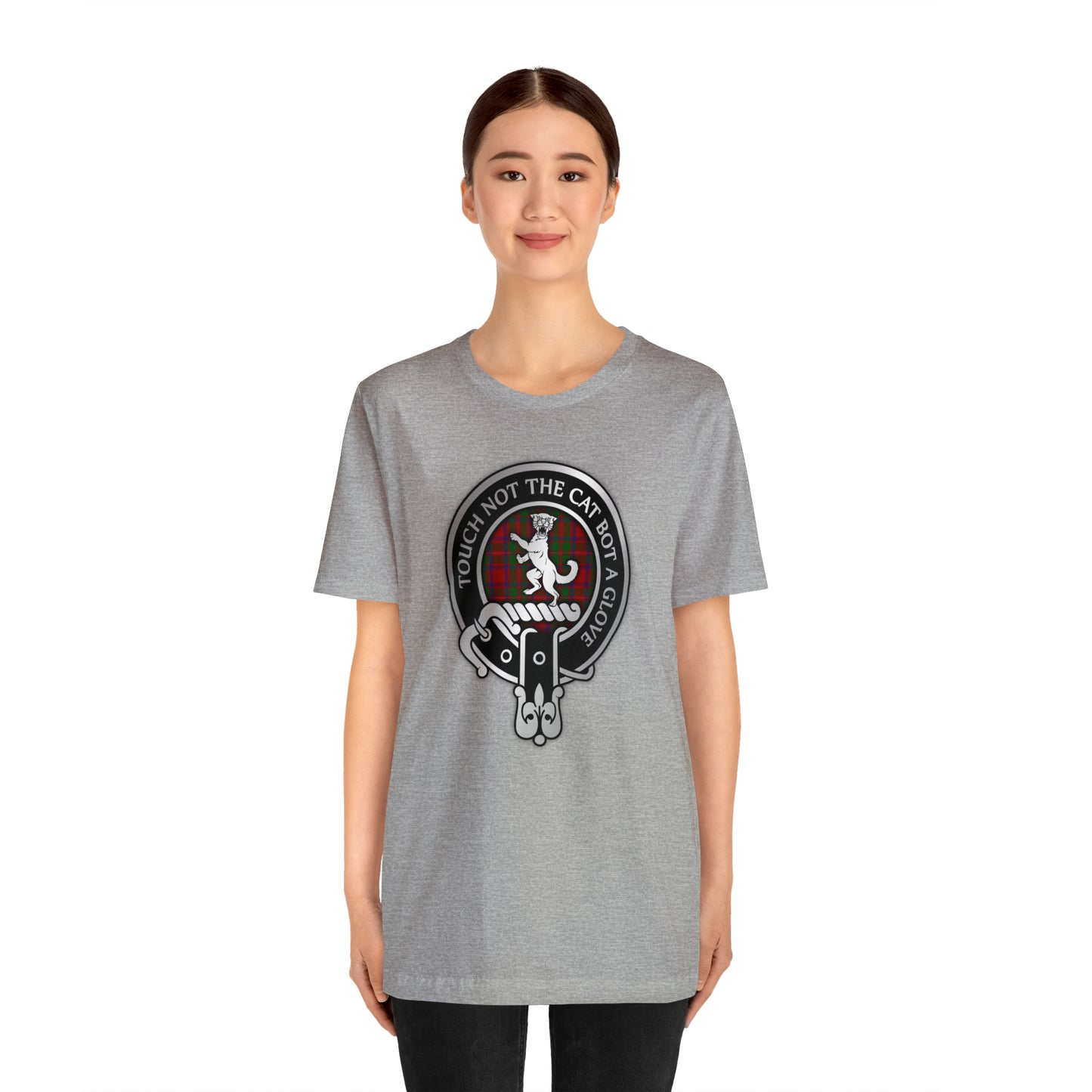 Clan MacIntosh | MacKintosh Crest & Tartan | Unisex T-Shirt