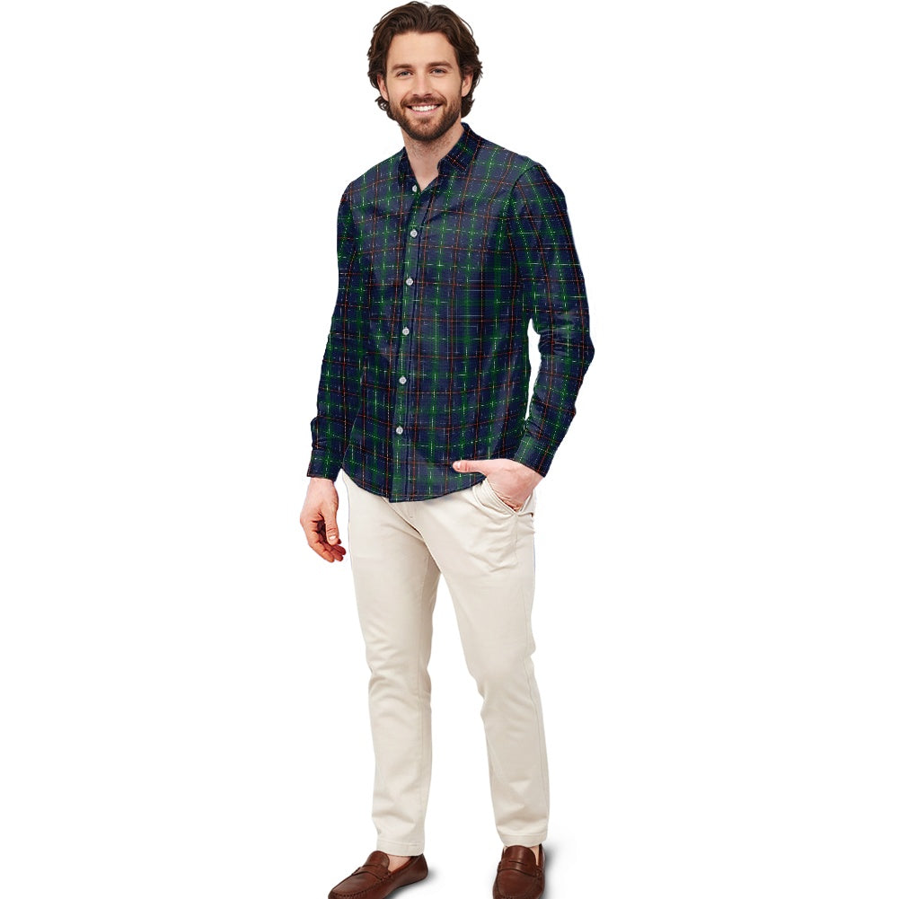 Clan Pilkington Tartan Men's long-sleeved shirt