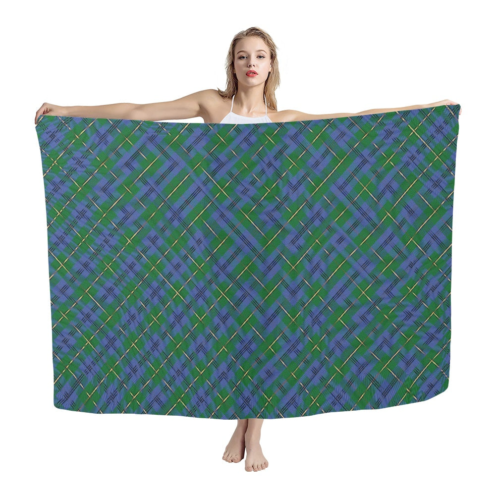 Clan Johnstone Tartan Chiffon Scarf