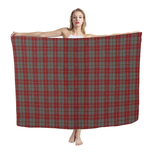 Clan Douglas Ancient Red Tartan Chiffon Scarf