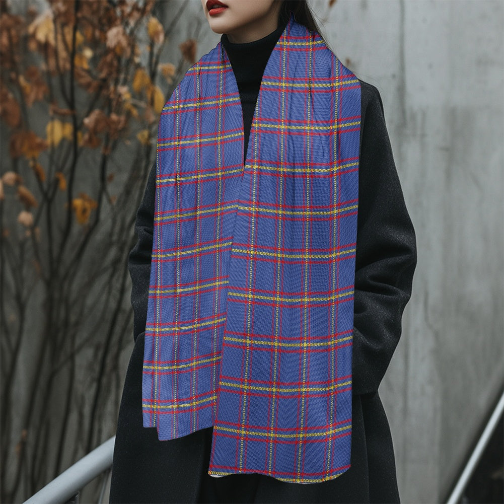 Clan MacLaine Tartan Fluffy scarf