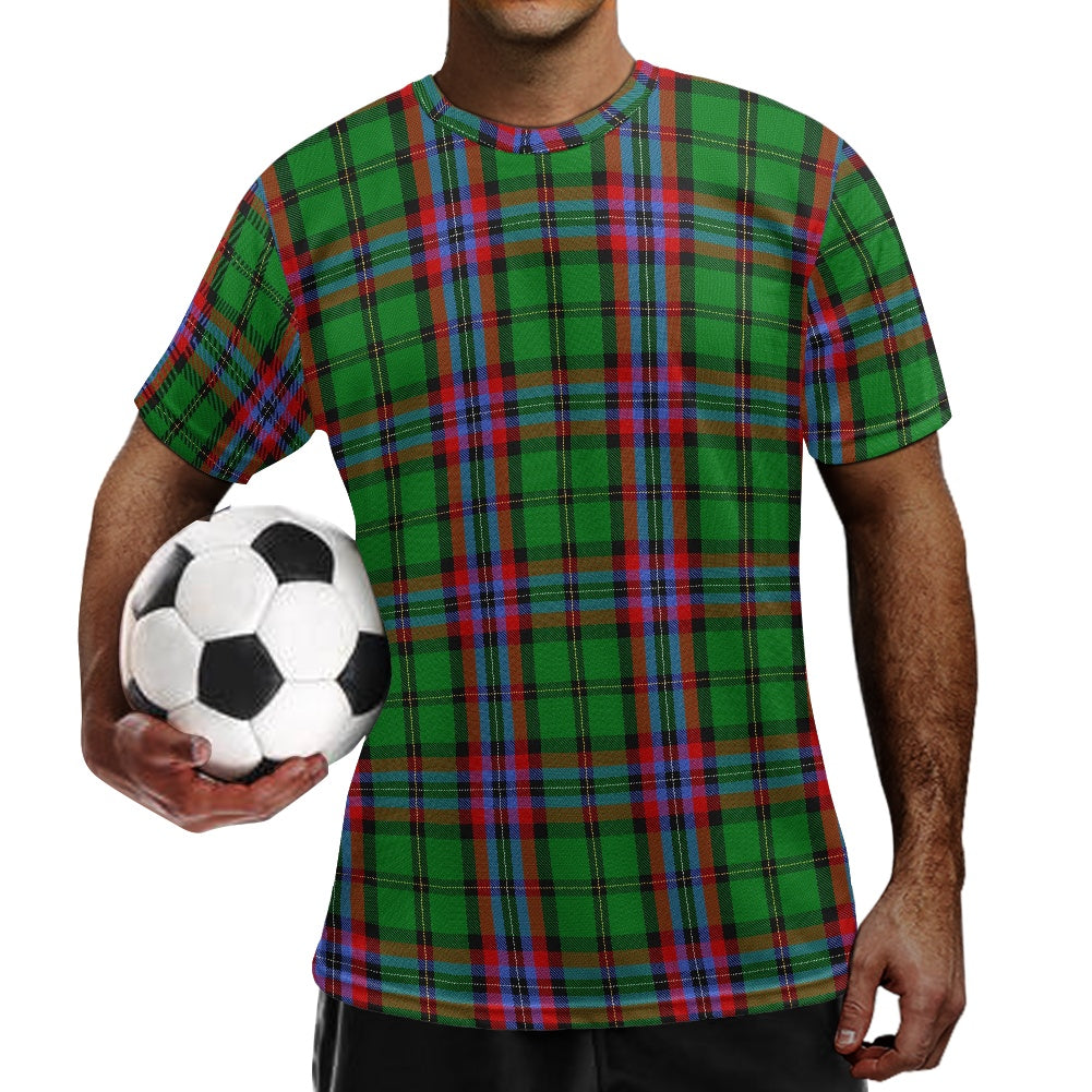 Clan MacGeachie Tartan Football Shirt white