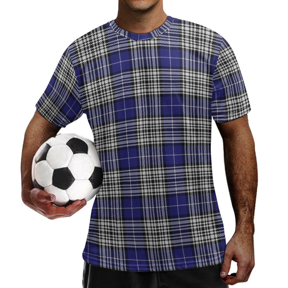 Clan Napier Tartan Football Shirt white