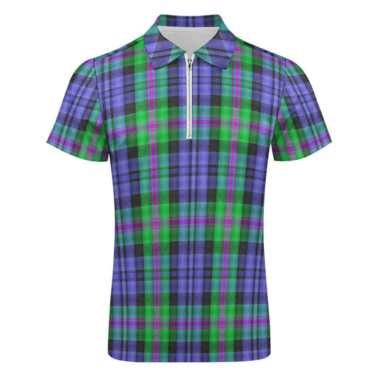 Clan Baird Tartan Short sleeve polo shirt