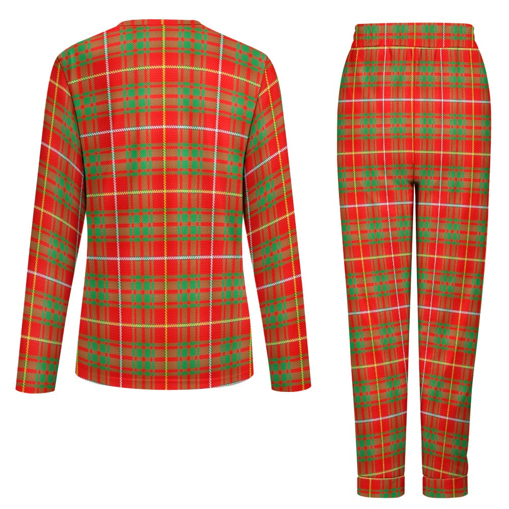 Clan Bruce Tartan Women's Pajama Set