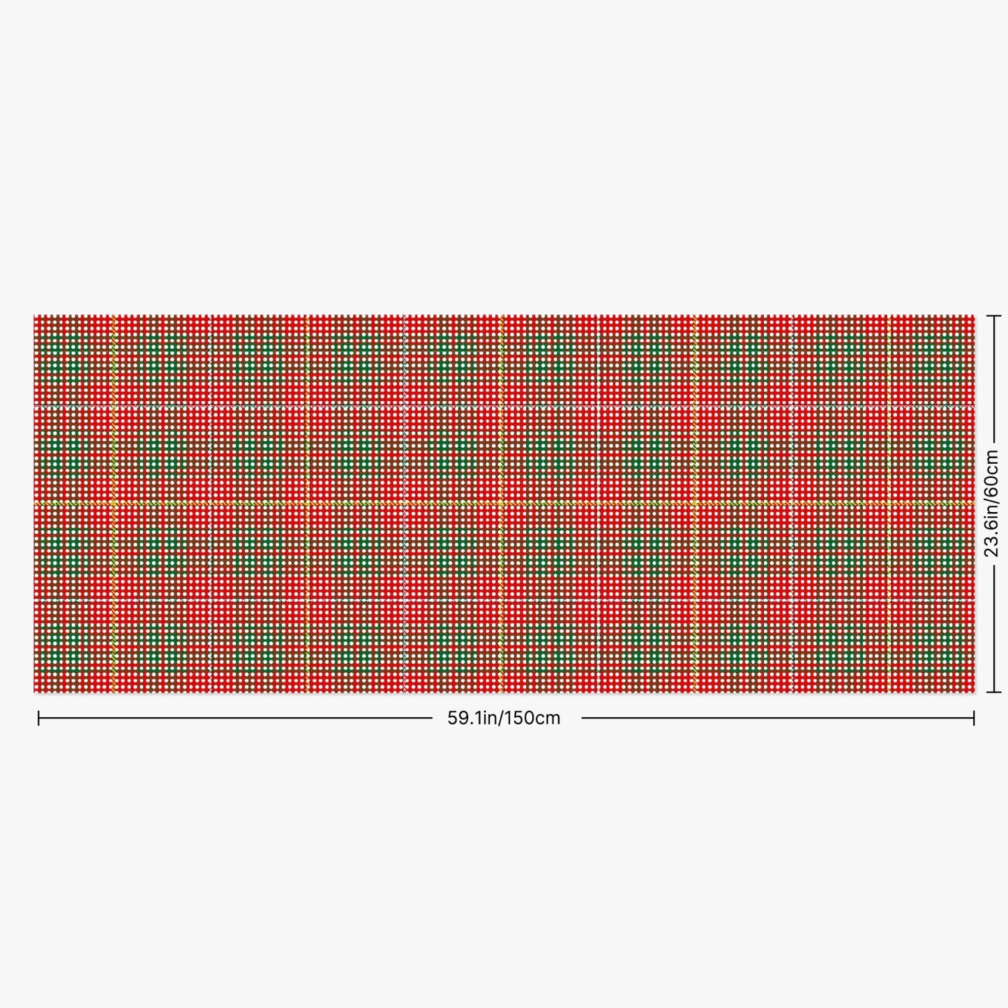 Clan Bruce Tartan Rear Window Decal