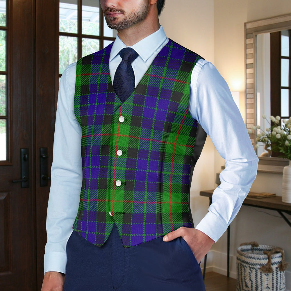 Clan Gunn Tartan Suit vest jacket