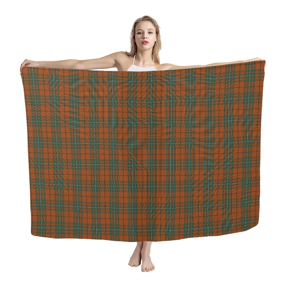 Clan MacAulay Ancient Tartan Chiffon Scarf