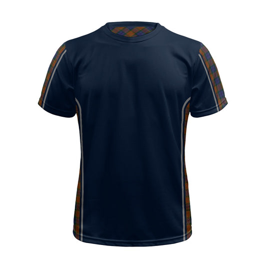 Irish County Longford Tartan Strip Football Shirt