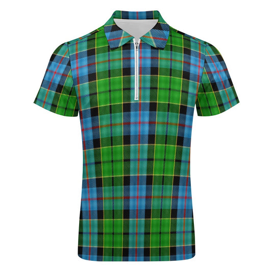 Clan Forsyth Tartan Short sleeve polo shirt