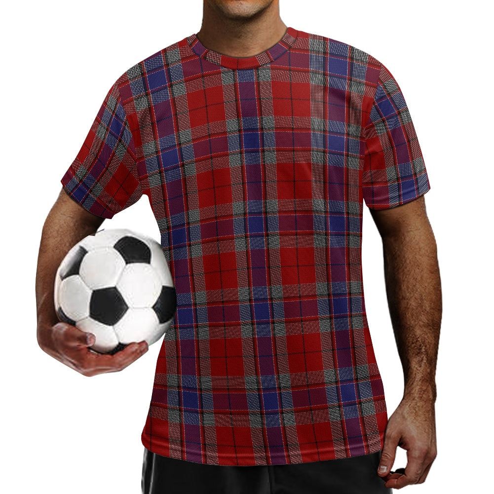 Clan MacCready Tartan Football Shirt white