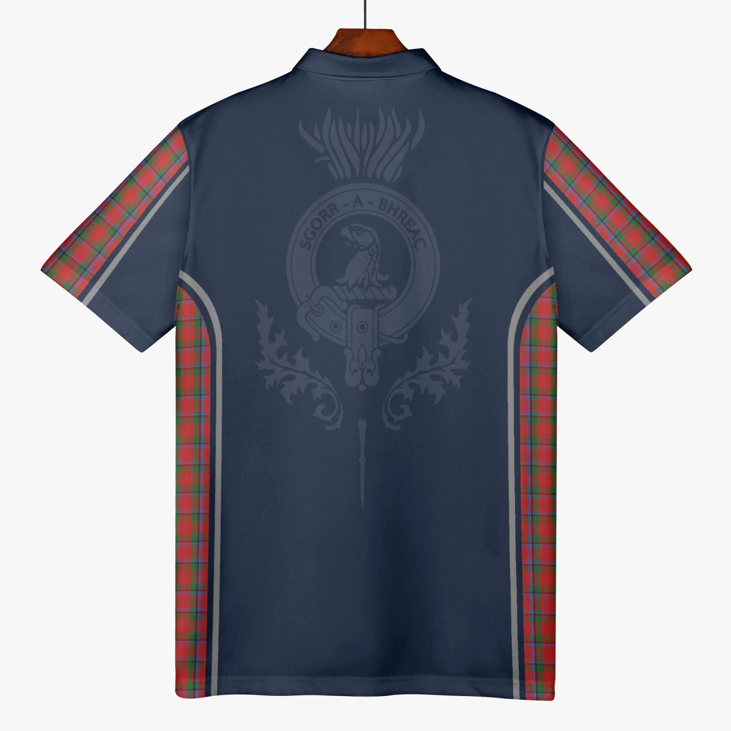 Clan MacNeacail | MacNicol Crest & Tartan Polo Shirt