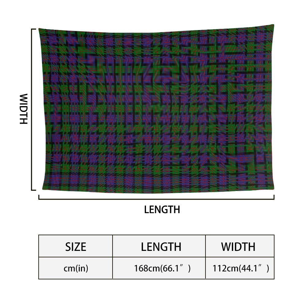 Clan MacDonald Tartan Chiffon Scarf