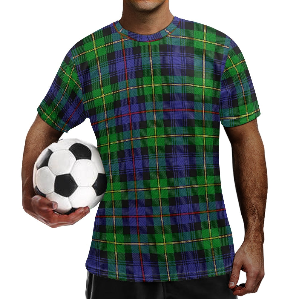 Clan Baillie Tartan Football Shirt white