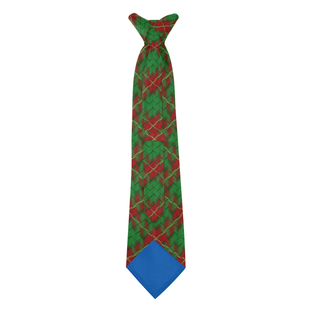 Irish Province Ulster Red Tartan Necktie
