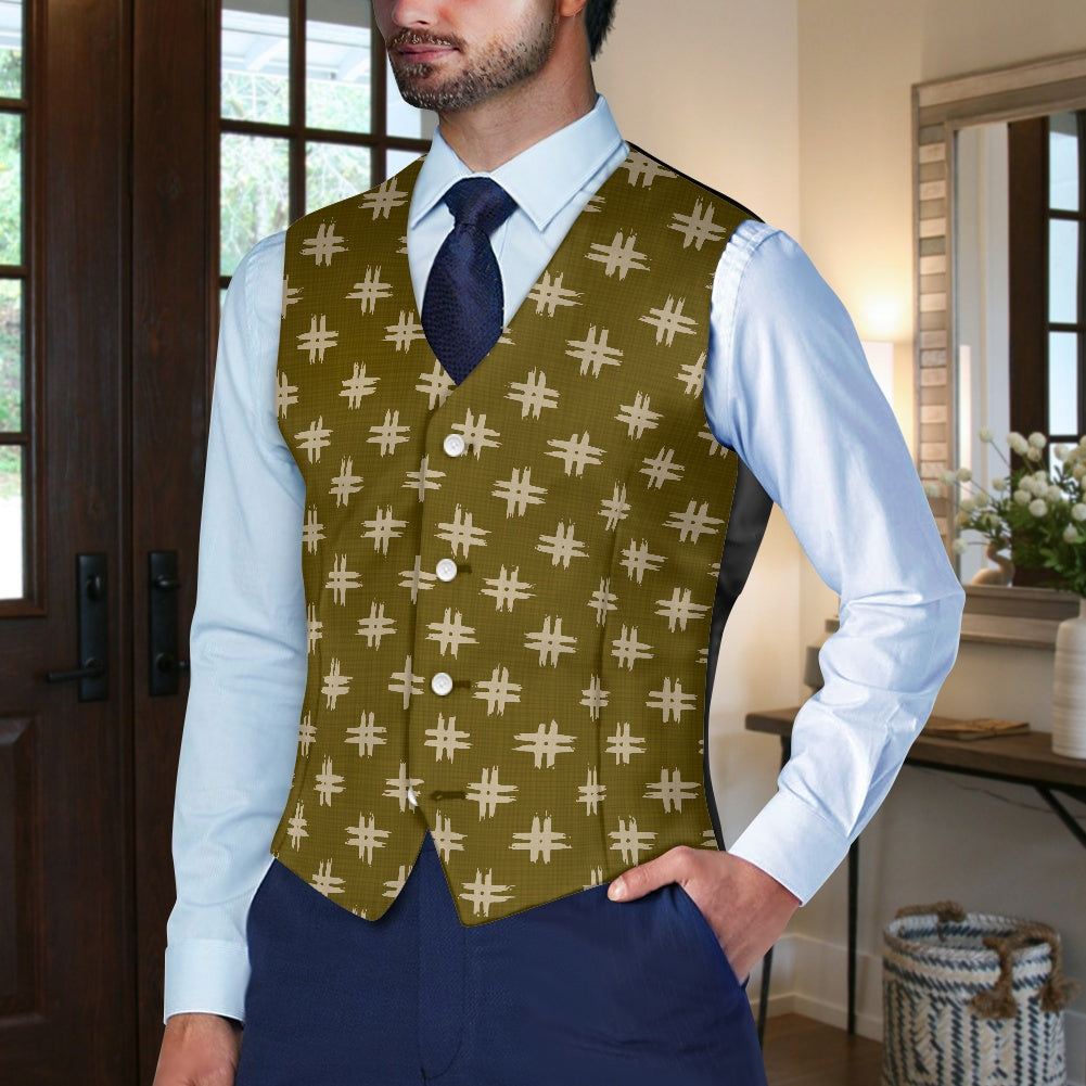 Japanese Wagara - Igeta Suit vest jacket
