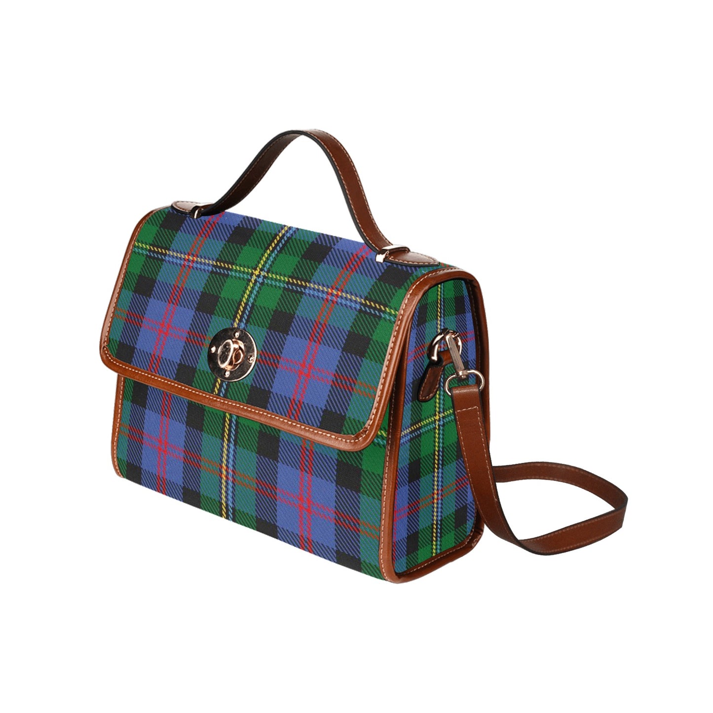 Clan Malcolm Canvas Handbag