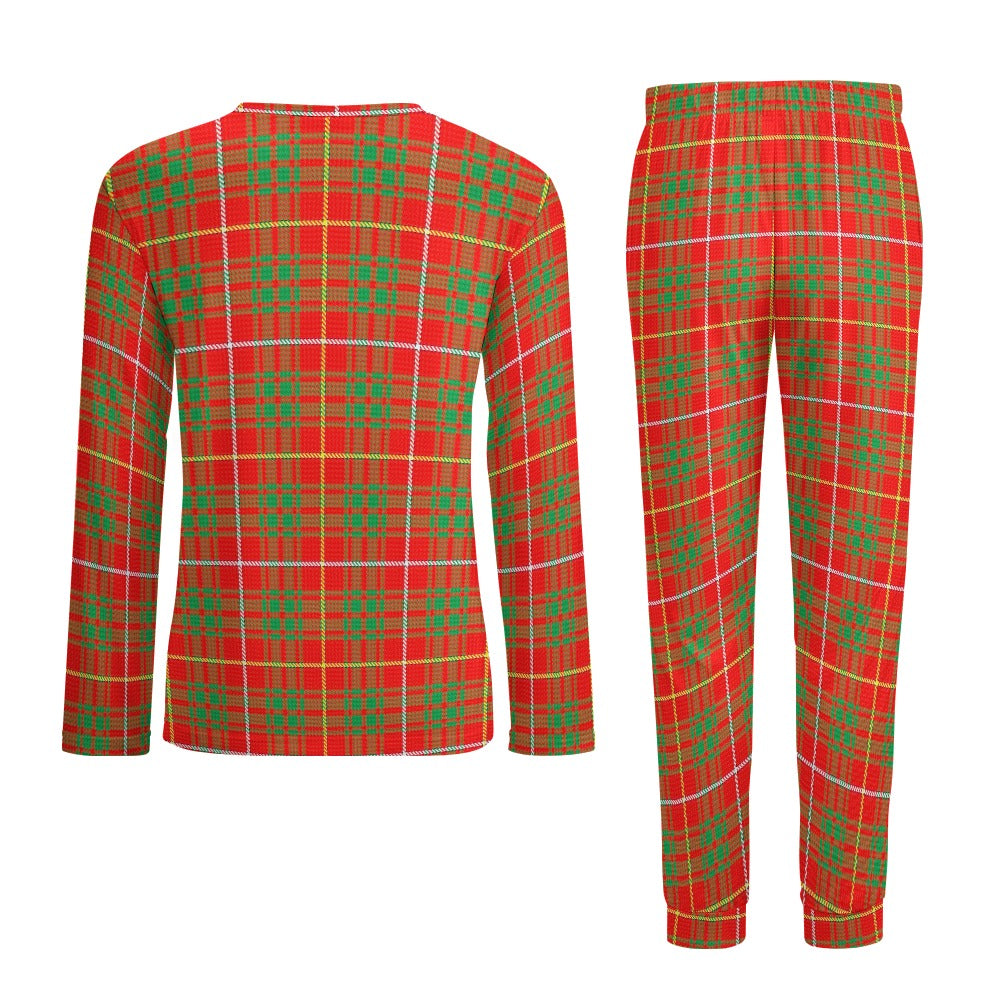 Clan Bruce Tartan Men's Pajama suit