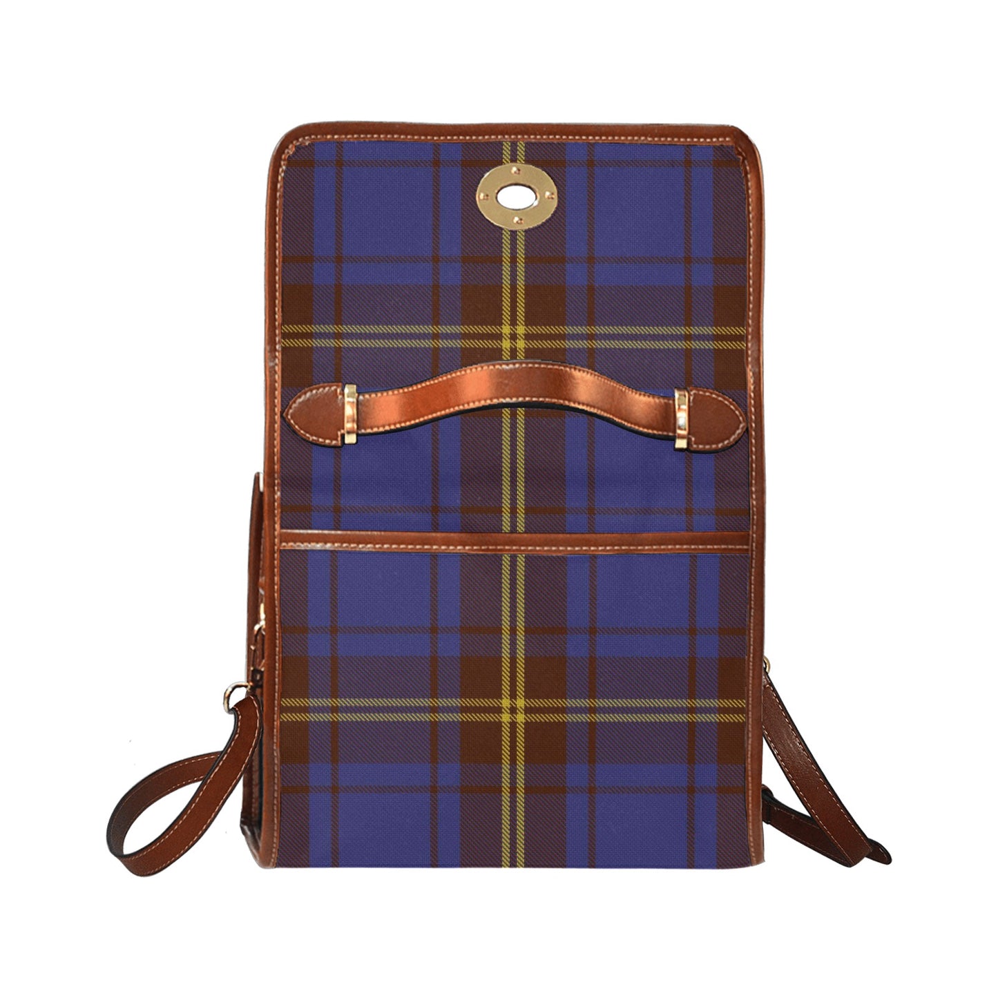 Irish County Sligo Tartan Canvas Handbag