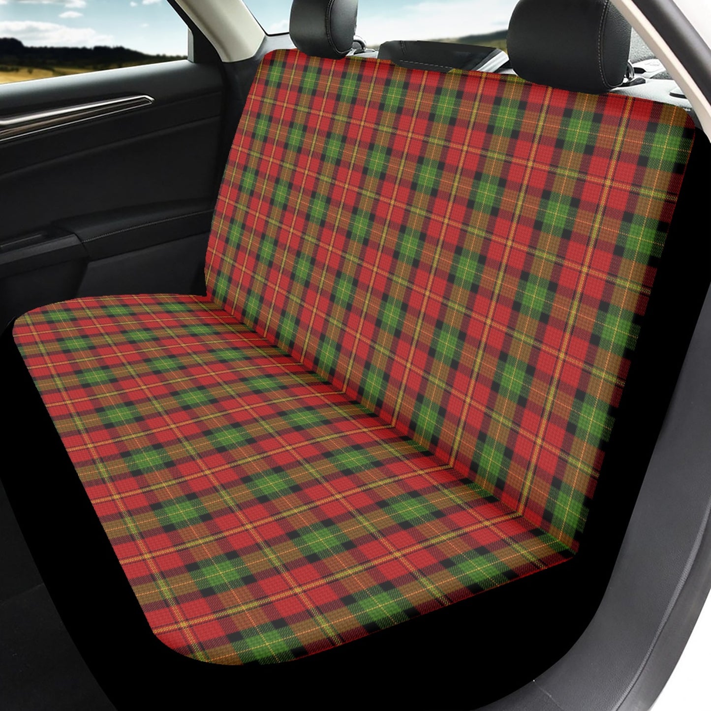 Clan Blackstock Tartan Car Seat Covers - 3Pcs