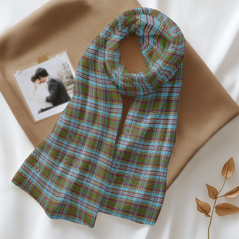 Clan Anderson Tartan Fluffy scarf
