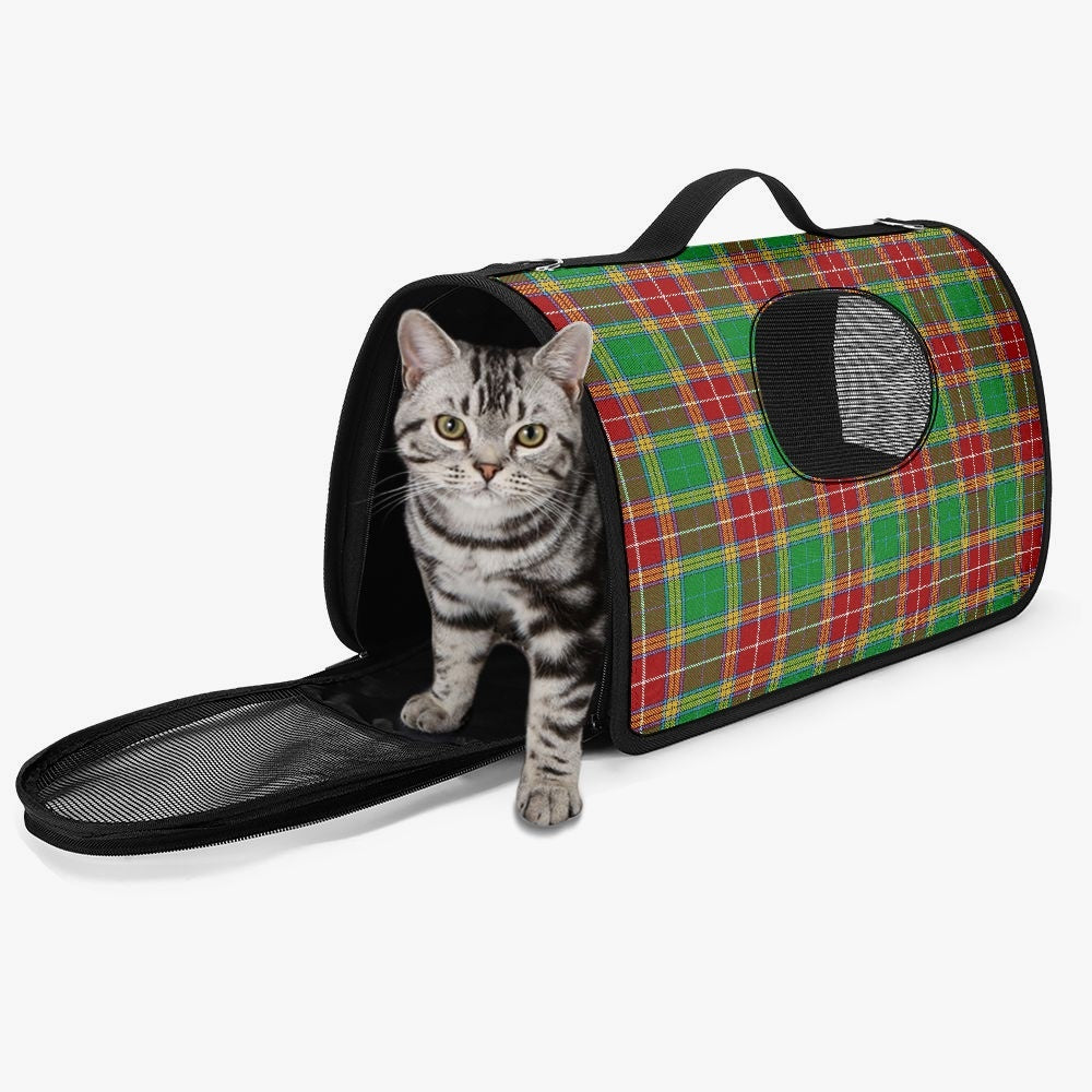 Clan Baxter Tartan Pet Carrier Bag