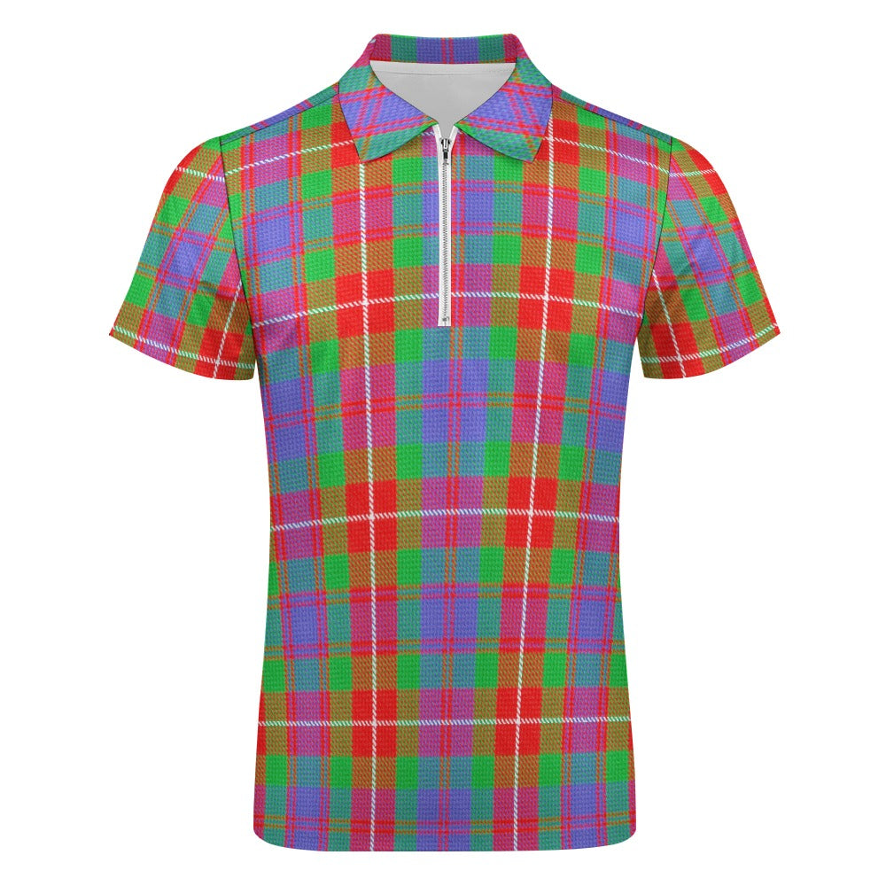 Clan Fraser of Lovat Tartan Short sleeve polo shirt