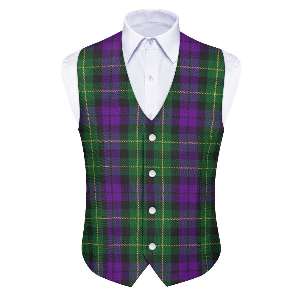 Clan Abercrombie Tartan Suit vest jacket