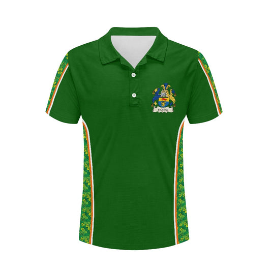 Irish Arms - Brosnan Shamrock - Polo Shirt