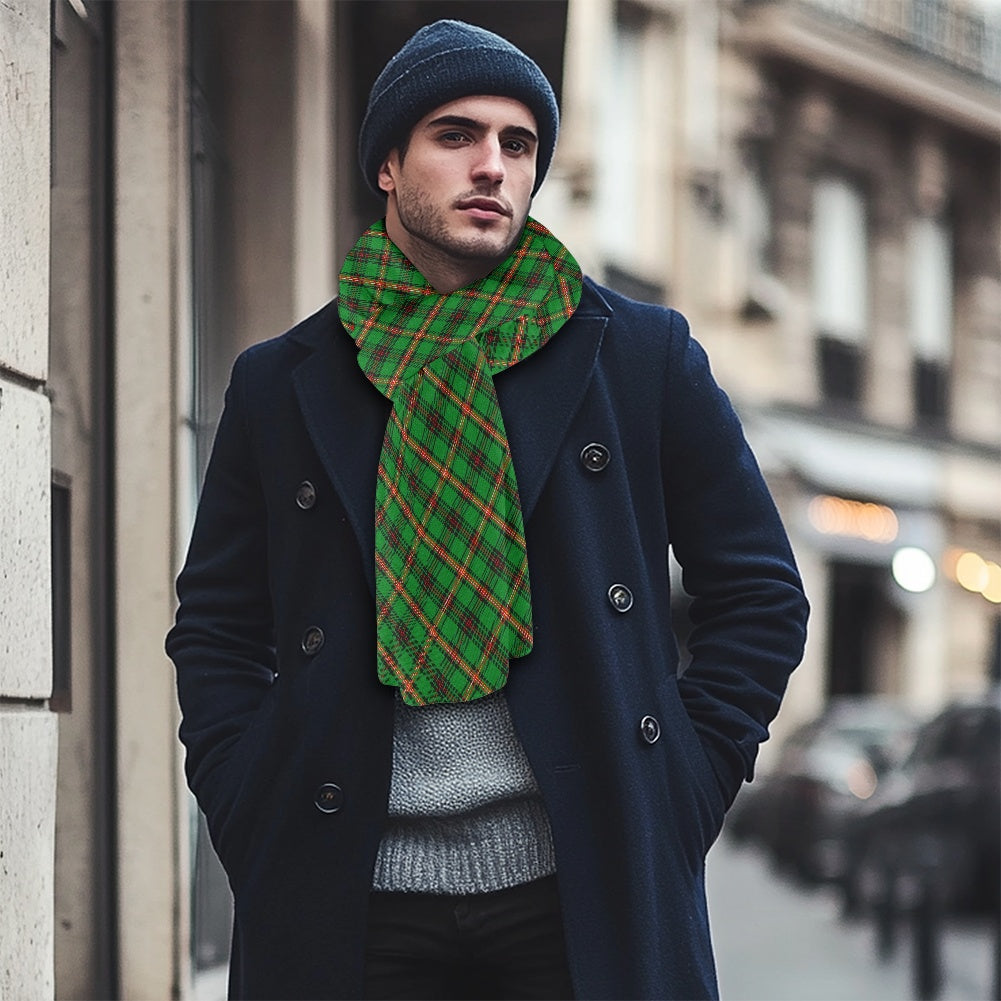 Clan Ged Tartan Fluffy scarf