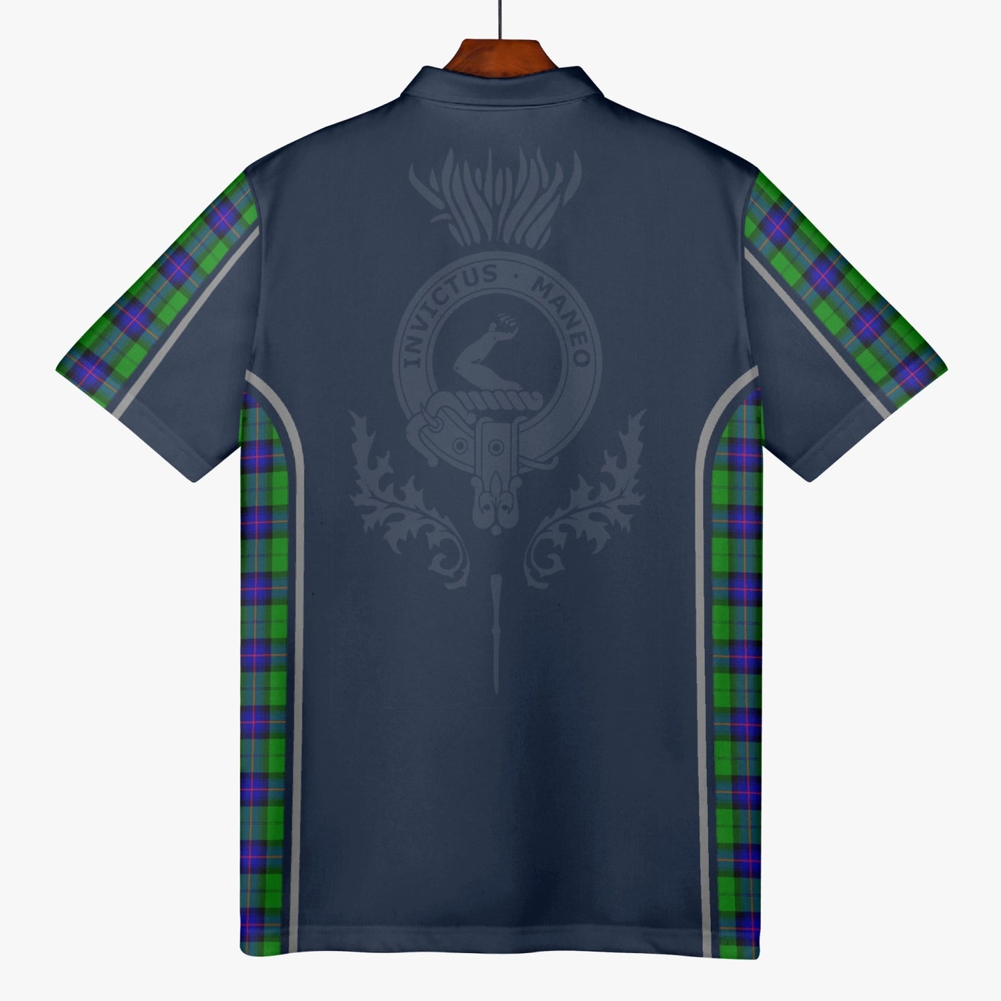 Clan Armstrong Crest & Tartan Polo Shirt